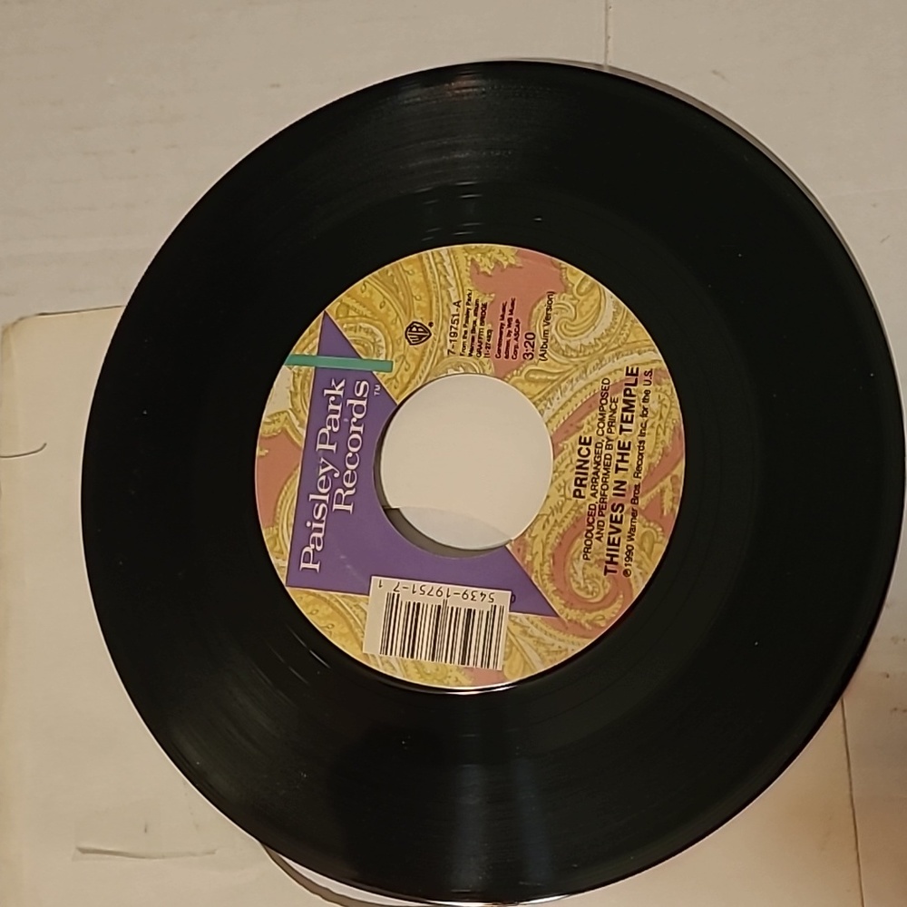 Prince & NPG 45 record There's in the temple parts 1 and 2
